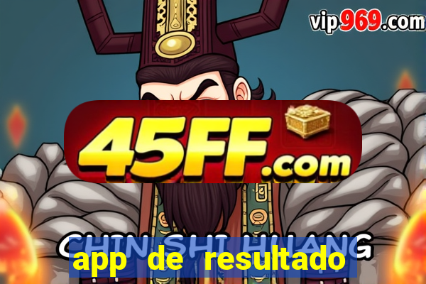 app de resultado de jogos